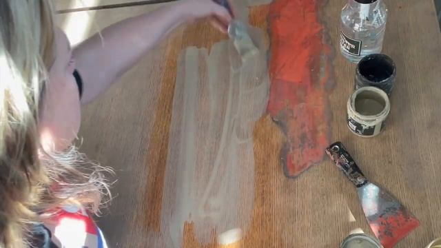 How to change ORANGE OAK wood furniture into whitewashed oak in 3 steps! смотреть онлайн