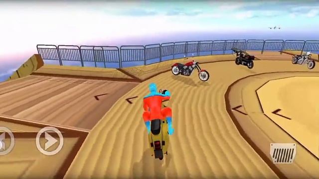 SUPER HERO BiKe RACiNG ANDROID GAME смотреть онлайн
