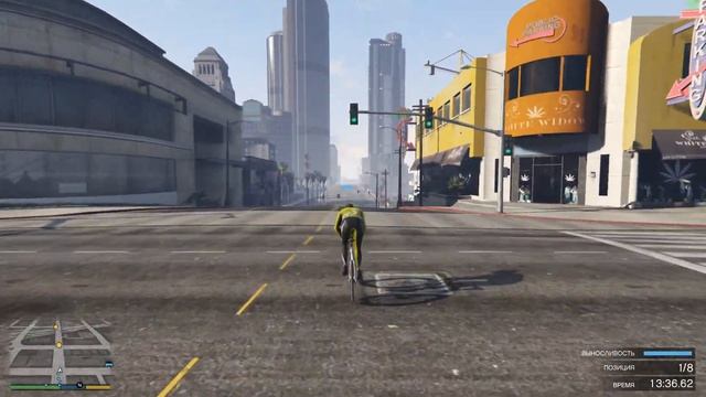 Прохождение Grand Theft Auto 5 #23 - Кросс-Кантри Триатлон "Степной волк" смотреть онлайн