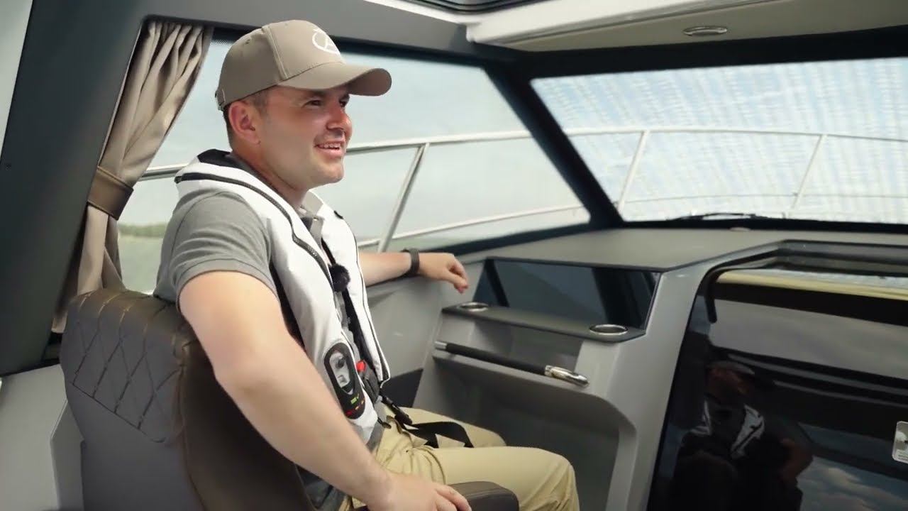 Обзор круизного катера AQUADOR 250 HT | Yachts Expert #aquador250ht