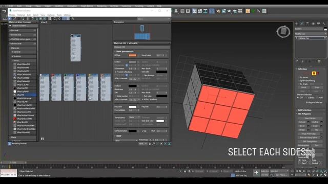 Rubik 's Cube making with 3DS Max and VRay смотреть онлайн