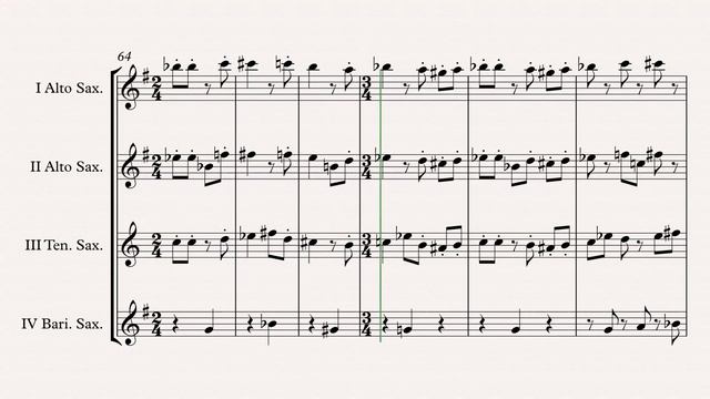 „Gladiator“ Sax. Quartet (AATB) arr. Adrian Wagner (Hans Zimmer) смотреть онлайн