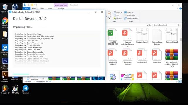 CARA INSTALASI DOCKER DESKTOP PADA WINDOWS смотреть онлайн