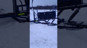 Сани для снегохода с независимой подвеской своими руками.