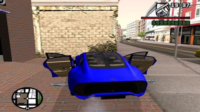 MERCEDES BENZ CONCEPT IAA × FUTURISTIC SWANGIN × GTA SAN ANDREAS смотреть онлайн