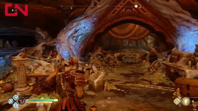 God of War How to open Tyr's Vault Nornir Rune Chest Puzzle Solution смотреть онлайн