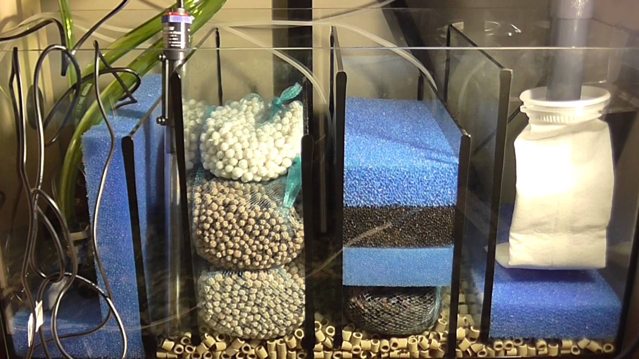 Внутренний фильтр для аквариума своими руками Компонент биологической очистки смотреть онлайн