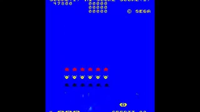 Space Attack (upright set 1) (sspaceat) (105,500) ARCADE MAME VIDEO GAME смотреть онлайн