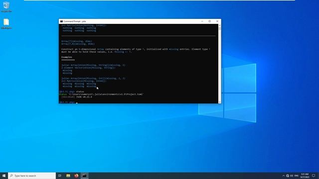 Julia Terminal Learn Basics of Julia REPL(Install packages, use help in console and other features) смотреть онлайн