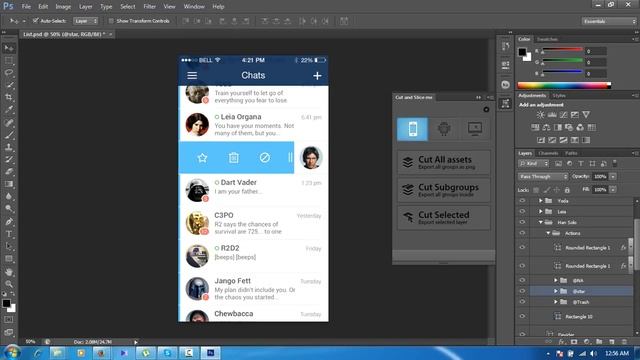 How to slice PSD app ui very easy (Bangla) смотреть онлайн