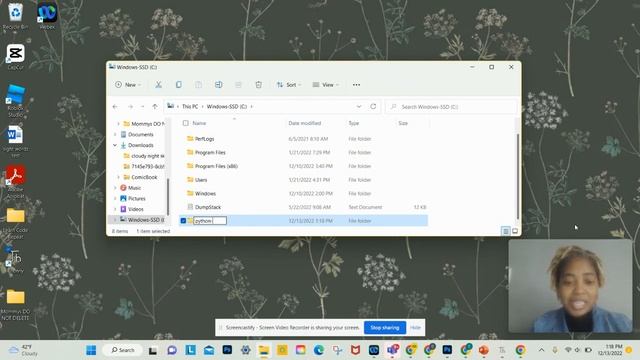 Creating a Folder to Store Your Python Projects смотреть онлайн