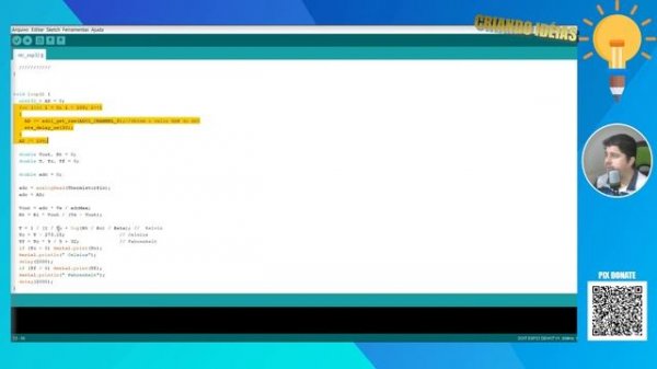 Sensor de Temperatura NTC 10k no ESP32 - Sensor de Temperatura