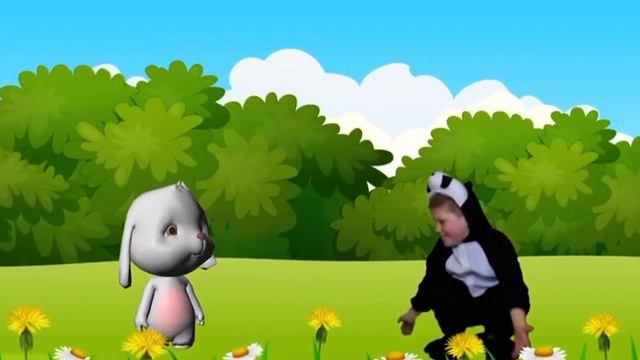 Подвижная игра ? «Зайка серенький» ? с АниМалиКАмИ