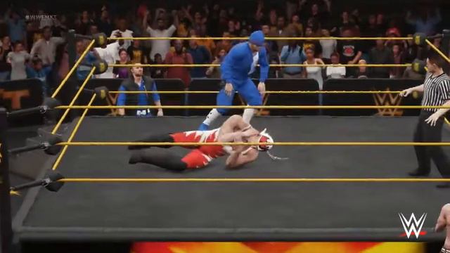 NXT2K21 11 Неделя. 5 Бой. Дикий против Ороро Бэндэна