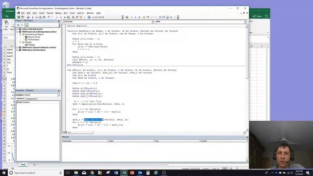 Pass Ranges between Excel and VB - Example with Chemical Reaction Model смотреть онлайн