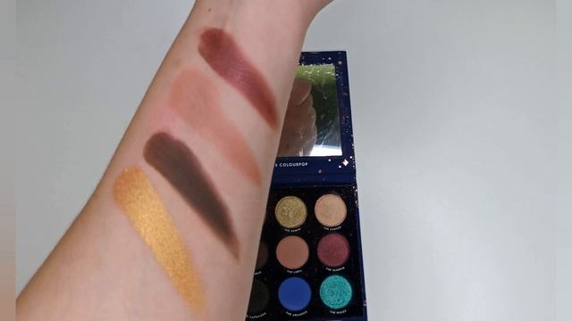 The Zodiac palette Colourpop. Свотчи и мнение. смотреть онлайн