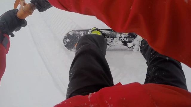 Один день в Карелии за снегоходом на сноуборде смотреть онлайн