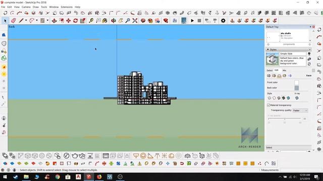 MAKING A SECTION IN SKETCHUP & SENDING IT TO AUTOCAD смотреть онлайн