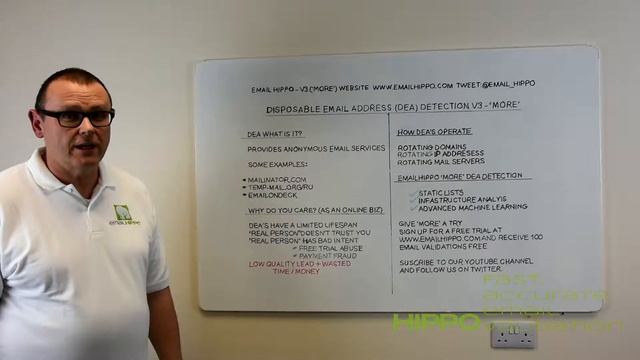 Email Hippo Email Verification - “Disposable Email Address (DEA) Detection In More” смотреть онлайн