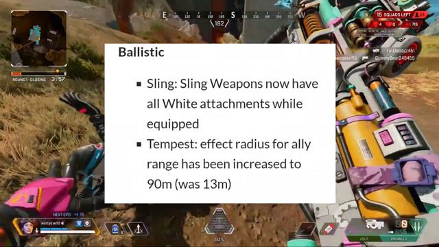 All Buffs & Nerfs in Season 20 of Apex legends - Patch Notes смотреть онлайн
