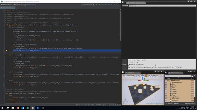 UE 4.21 - How To Get All Actors From World With Python смотреть онлайн