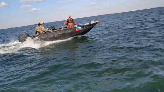 Ход лодки ПНД.Boat Stroke HDPE