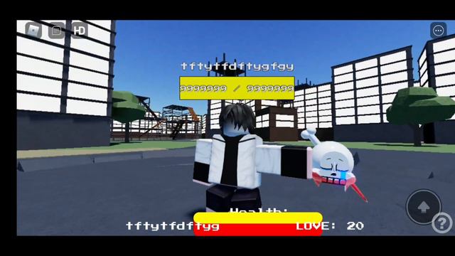 Undertale-Ultimate AU[ROBLOX]Admin Characters Showcase смотреть онлайн