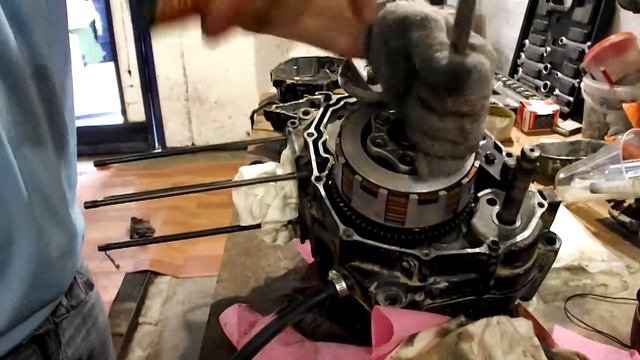 IRBIS TTR 250a. Ремонт двигателя 166fmm часть первая. смотреть онлайн