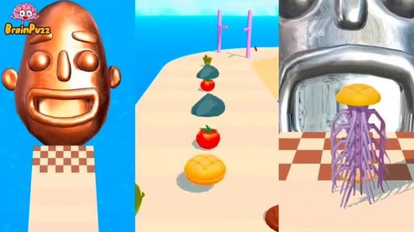 Sandwich Runner Best Funny Mobile Games ? Sandwich Runner All Level Gameplay Mobile Gameplay