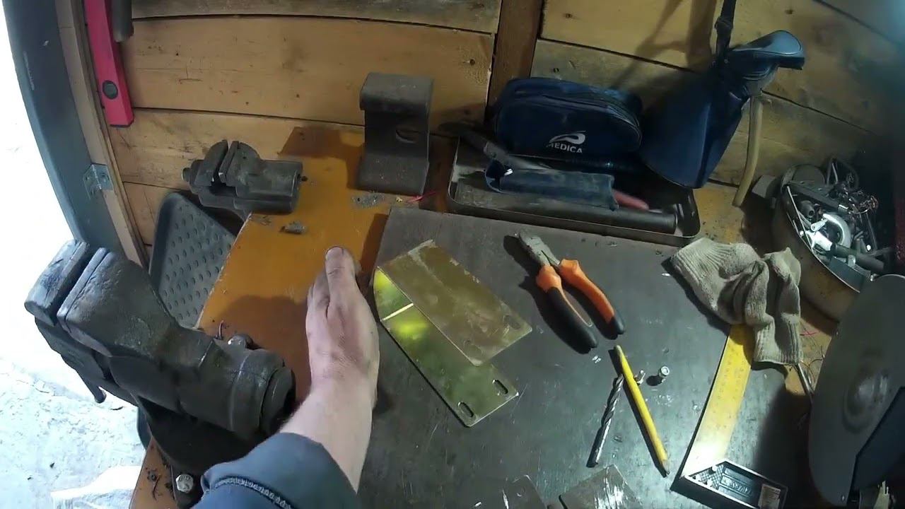 Мопед Альфа. Подъем переднего крыла. смотреть онлайн