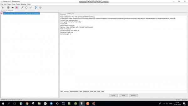 Как редактировать запрос и ответ в Charles Proxy через Breakpoints