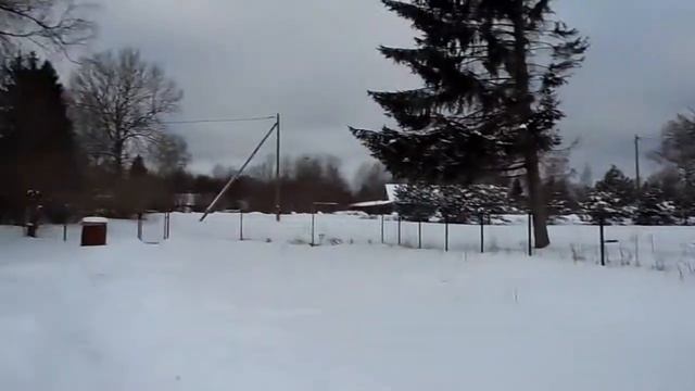 В Эстонии снега по колено. смотреть онлайн