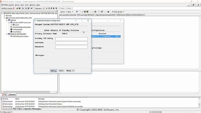 Configuring Oracle DATA GUARD Monitoring for PATROL | TrueSIght Operations Management смотреть онлайн