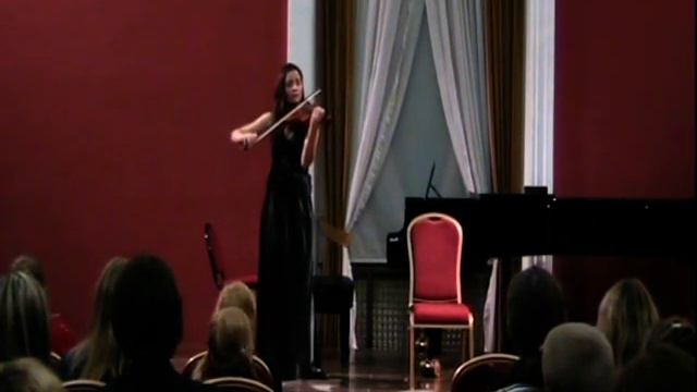 Dalia Dedinskaite (violin): Vytautas Barkauskas Partita for violin solo смотреть онлайн