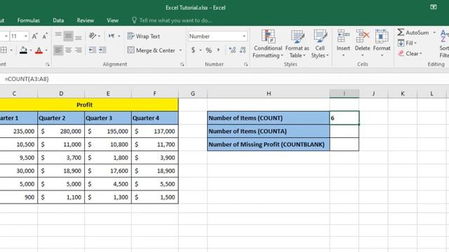 How to use COUNT, COUNTA and COUNTBLANK functions in Excel смотреть онлайн