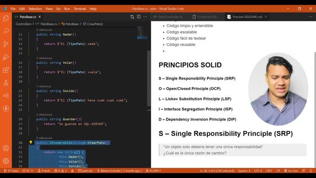 SOLID - Single Responsibility Principle (SRP) 1/5 смотреть онлайн