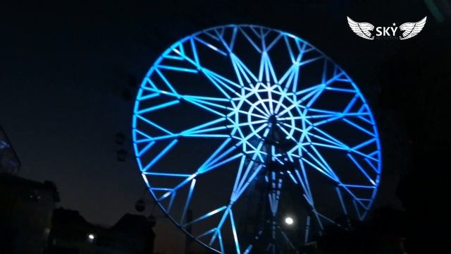 Самое большое в России колесо обозрения. Лазаревское колесо обозрения. смотреть онлайн