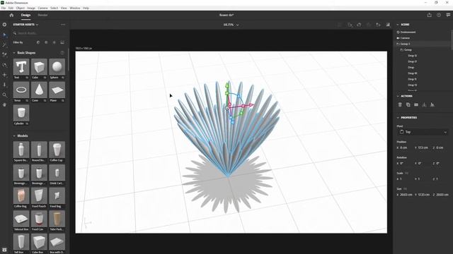 CREATE 3D MODEL IN ADOBE PHOTOSHOP AND DIMENSION смотреть онлайн