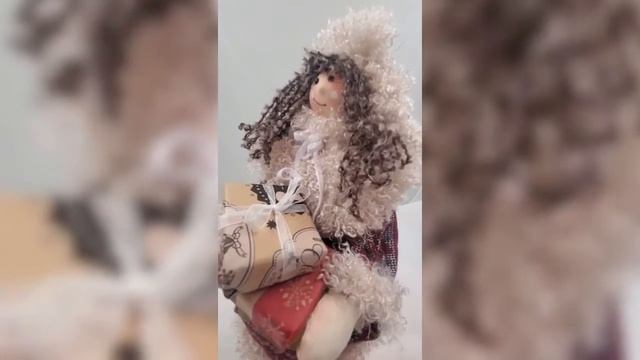 Куклы ручной работы типа Тильда 2 смотреть онлайн