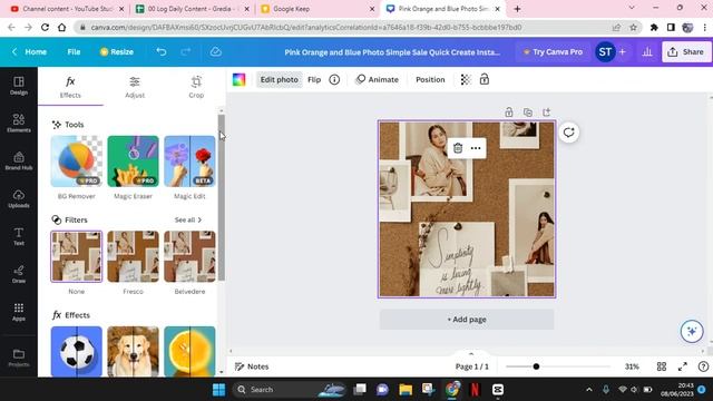 Blurring Images on Canva Tutorial: How to Blur an Image in Canva? | Blur Effect on Canva смотреть онлайн