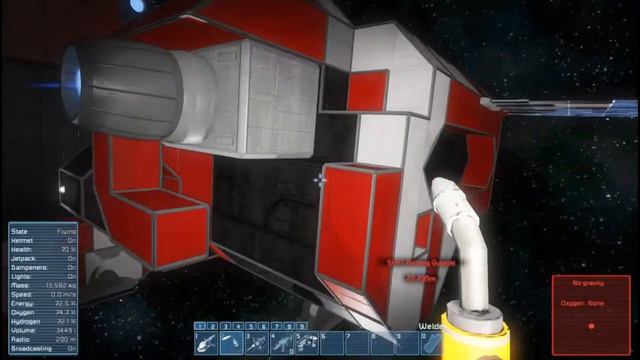 Space Engineers - Crashed Red Ship Lets Play - Raiding Outpost E01 смотреть онлайн