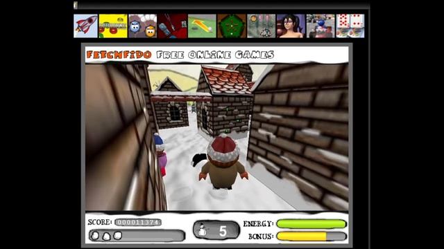 Classic Christmas Games #1: Snowfight 3D levels 1-20 смотреть онлайн