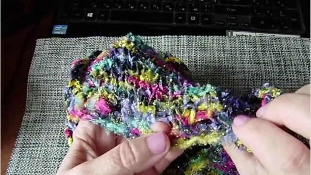 Топик крючком из ленточной пряжи. Вязание с LusiTen! Топик из ленточной пряжки! #ЛюдмилаТен смотреть онлайн
