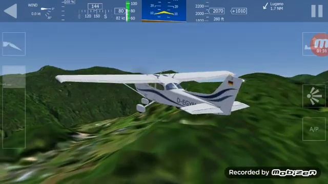 playing - Aerofly Flight Simulator 1 - Cessna 172 смотреть онлайн