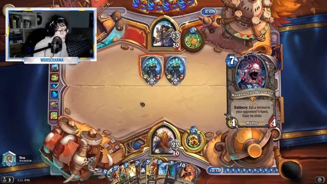 Control is BACK! - Kazakus Control Warrior - Hearthstone смотреть онлайн