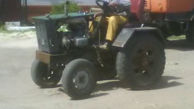 Самодельный трактор