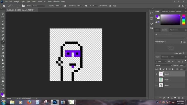 How To Create NFT Pixel Art Collections in photoshop bangla смотреть онлайн