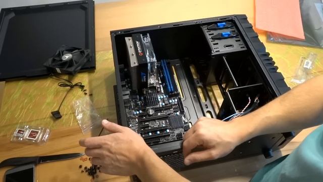 Сборка (игрового) бюджетного пк и не большой обзор компонентов AMD FX 8320 E SSD ASRock G.Skill смотреть онлайн