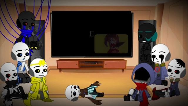 Sans Aus react to Afton Family//Elizabeth Afton//Part 1 смотреть онлайн