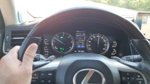 Расход топлива Lexus LX 450 2016